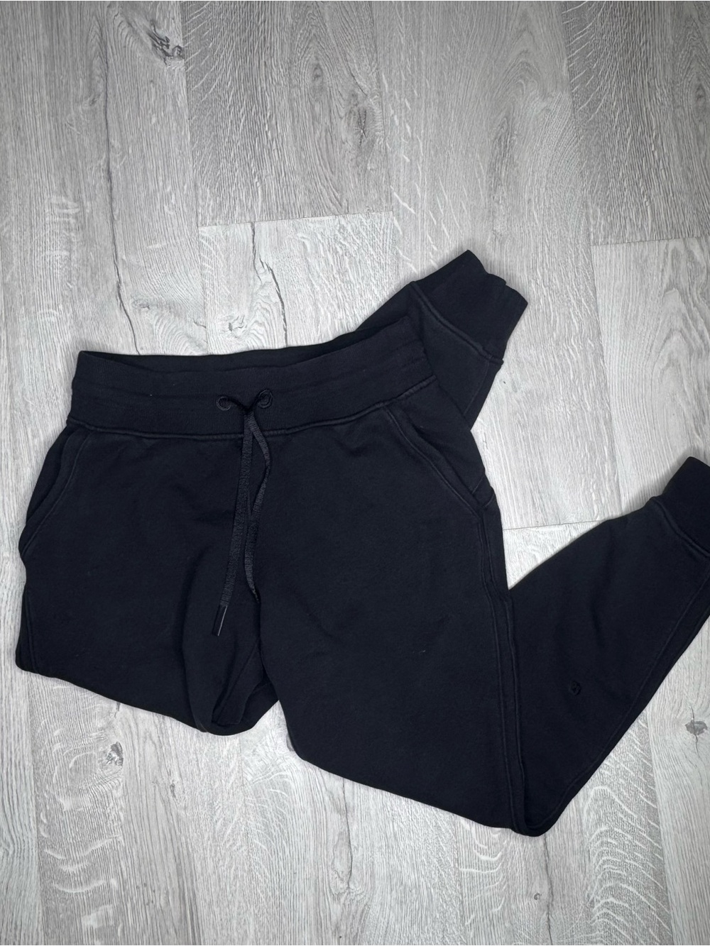 Lululemon Black Drawstring Jogger Pants